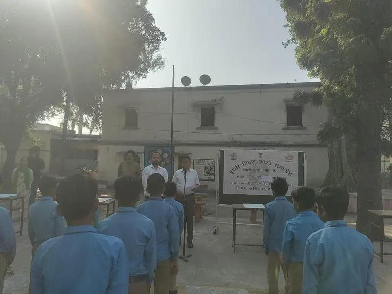 Earth Day awareness assembly at a Government Primary School
