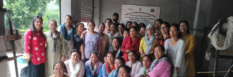 Artisans at a Design and Technology Development Workshop in Dharchula