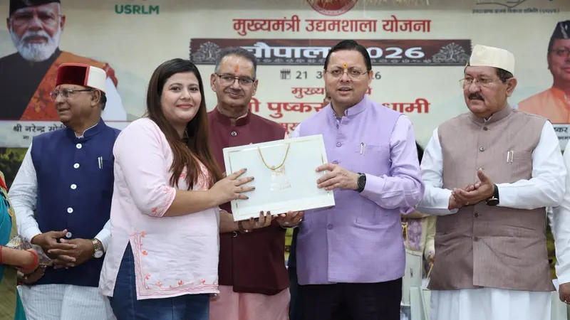 Alphine Welfare Society receives a letter of appreciation from the Chief Minister of Uttarakhand at the Mukhyamantri Udyamshala Yojana Chaupal 2026