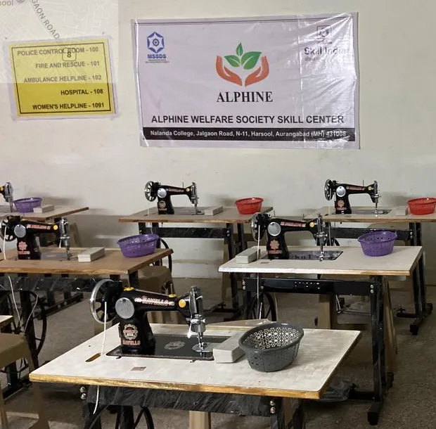 The tailoring lab · Aurangabad, January 2023